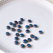【信楽焼】凛蒼玉 ピアス(イヤリング) 蒼玉シリーズ 陶器 伝統工芸
