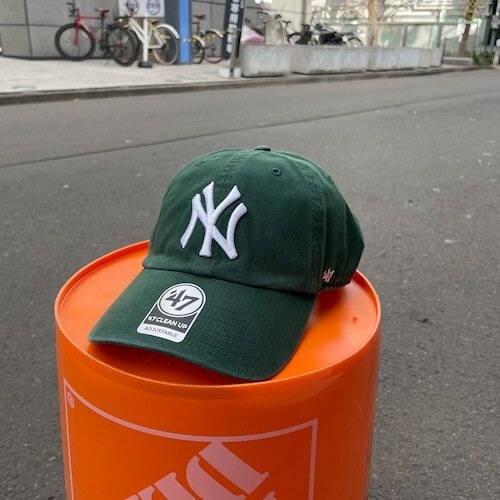 '47 clean up cap "NY Yankees" : green