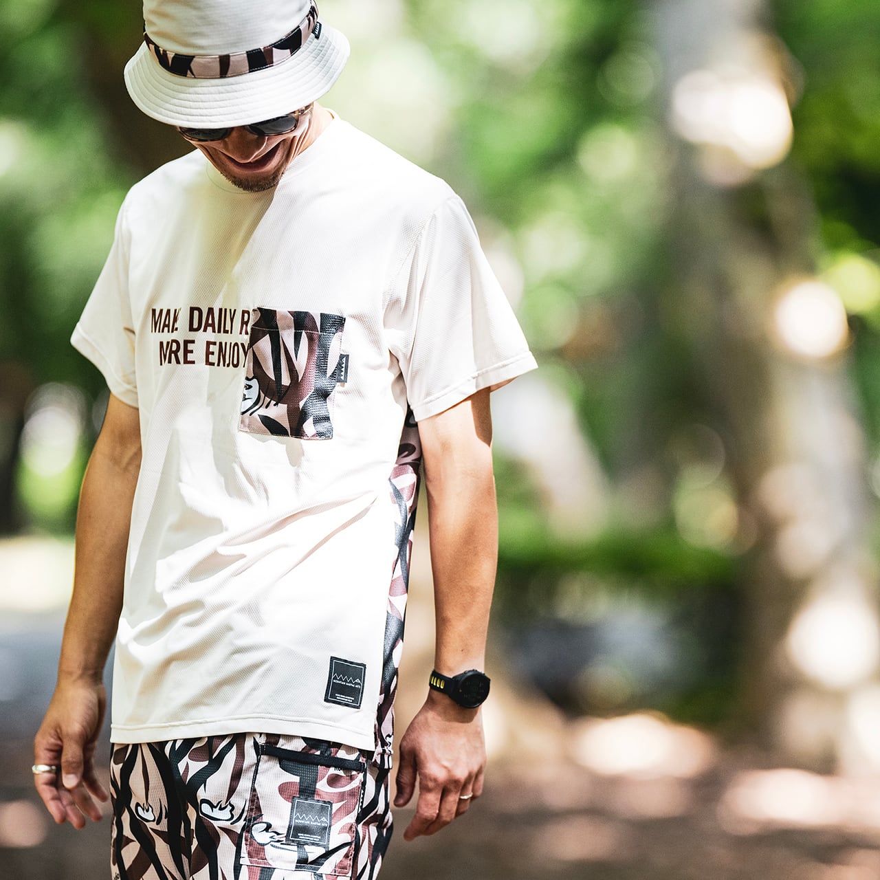 MMA★Takumi Okada Camo Pocket Tee MMA(MOUNTAIN MARTIAL ATRTS) Takumi Okada Camo Pocket Tee Beige