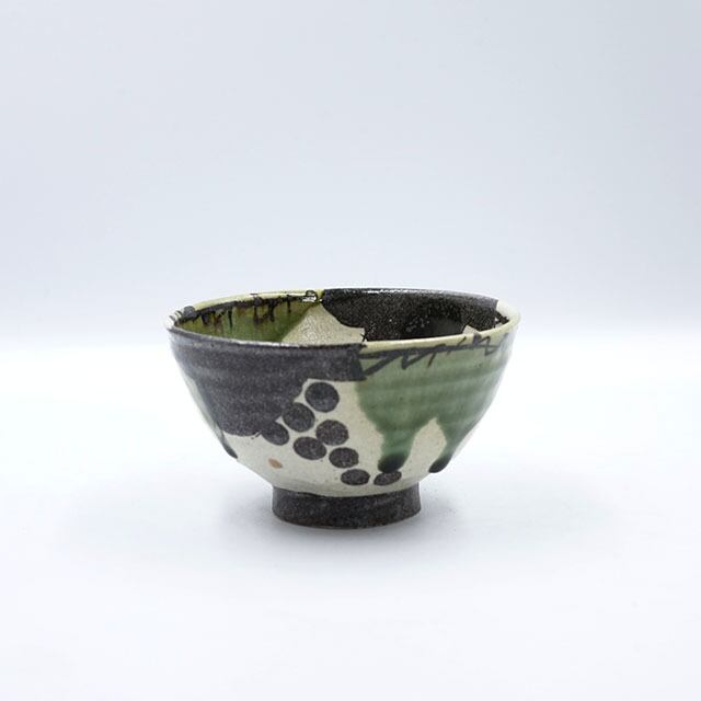 弥七田織部 葡萄絵 碗【佐々木 好正】 | 器 ギャラリー 香綵