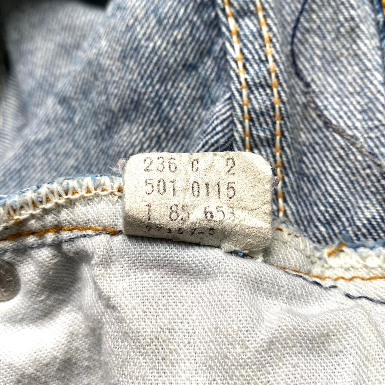 80年代 USA製 Levi's リーバイス 501 ストレート デニムパンツ