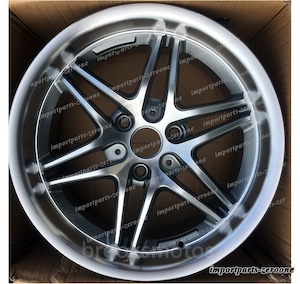 17インチ B VII スタイルホイールスマートフォートゥー 3x112 4 グレー 17x7.5 セット　-BRN-11809