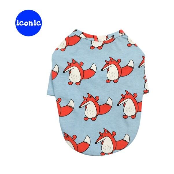 SM～3XL/予約【andblank】CaptainFox Sleeve《PastelBlue》