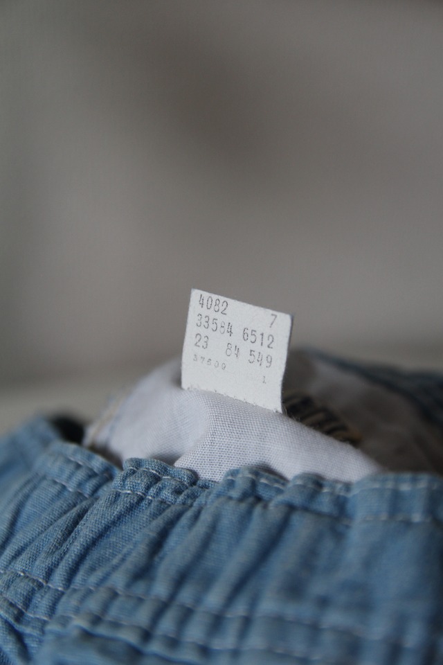 1980s LEVI'S CHAMBRAY SHORT