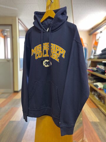 ランズエンド ハーフジップスウェット トレーナー ニット L | PAY ID college ミシシッピ大学ハーフジップトレーナー新品