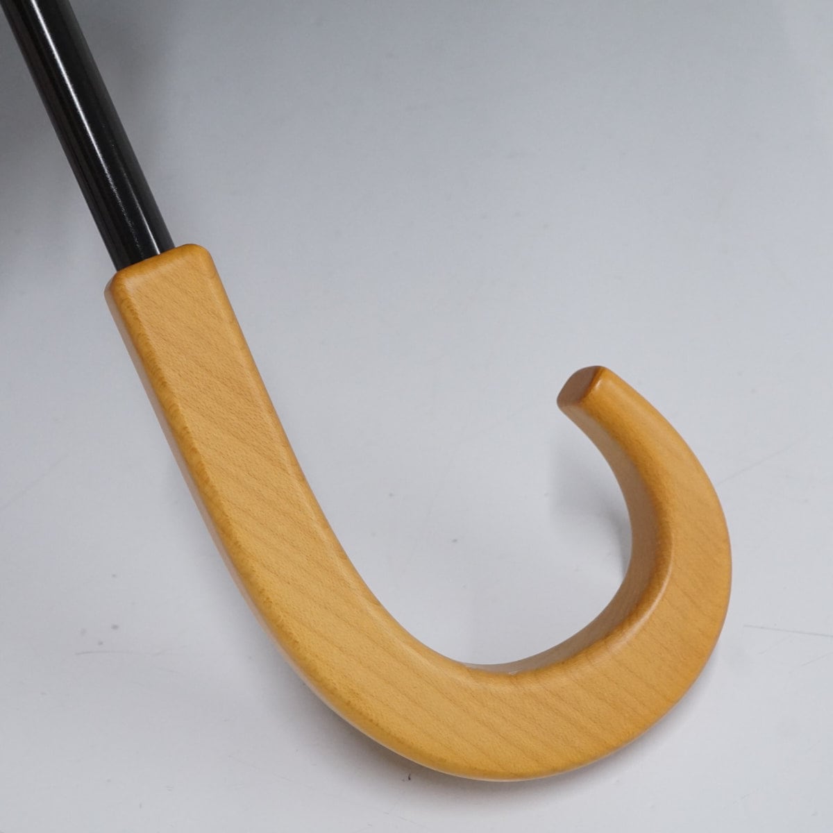 サンバリア100 完全遮光折日傘 USED品 2段折 フリル モスグレー 木