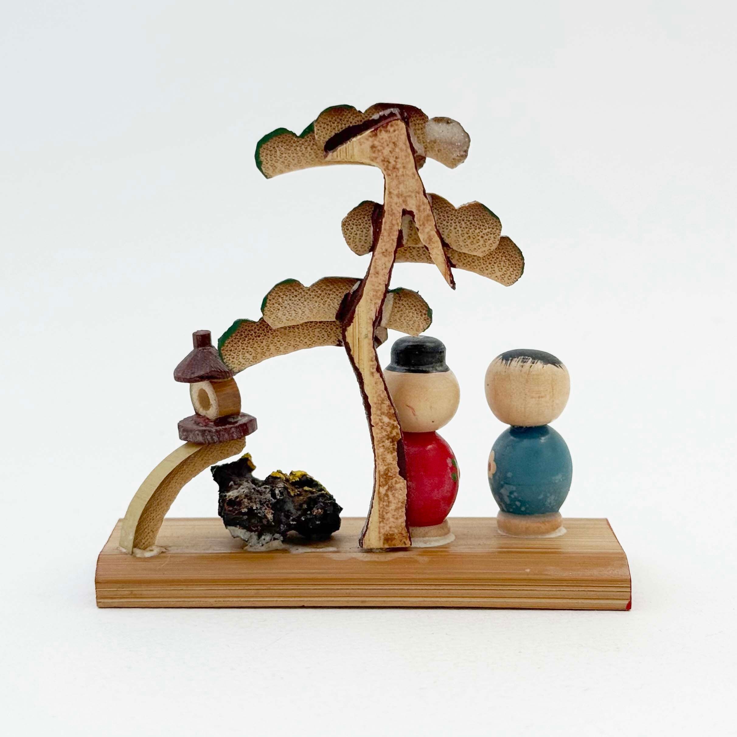 昭和30年代 ミニチュア・フィギュア (お土産定番こけし)