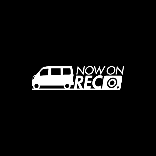 ハイゼットカーゴ【S300系】録画中 ステッカー | プニテックショップ