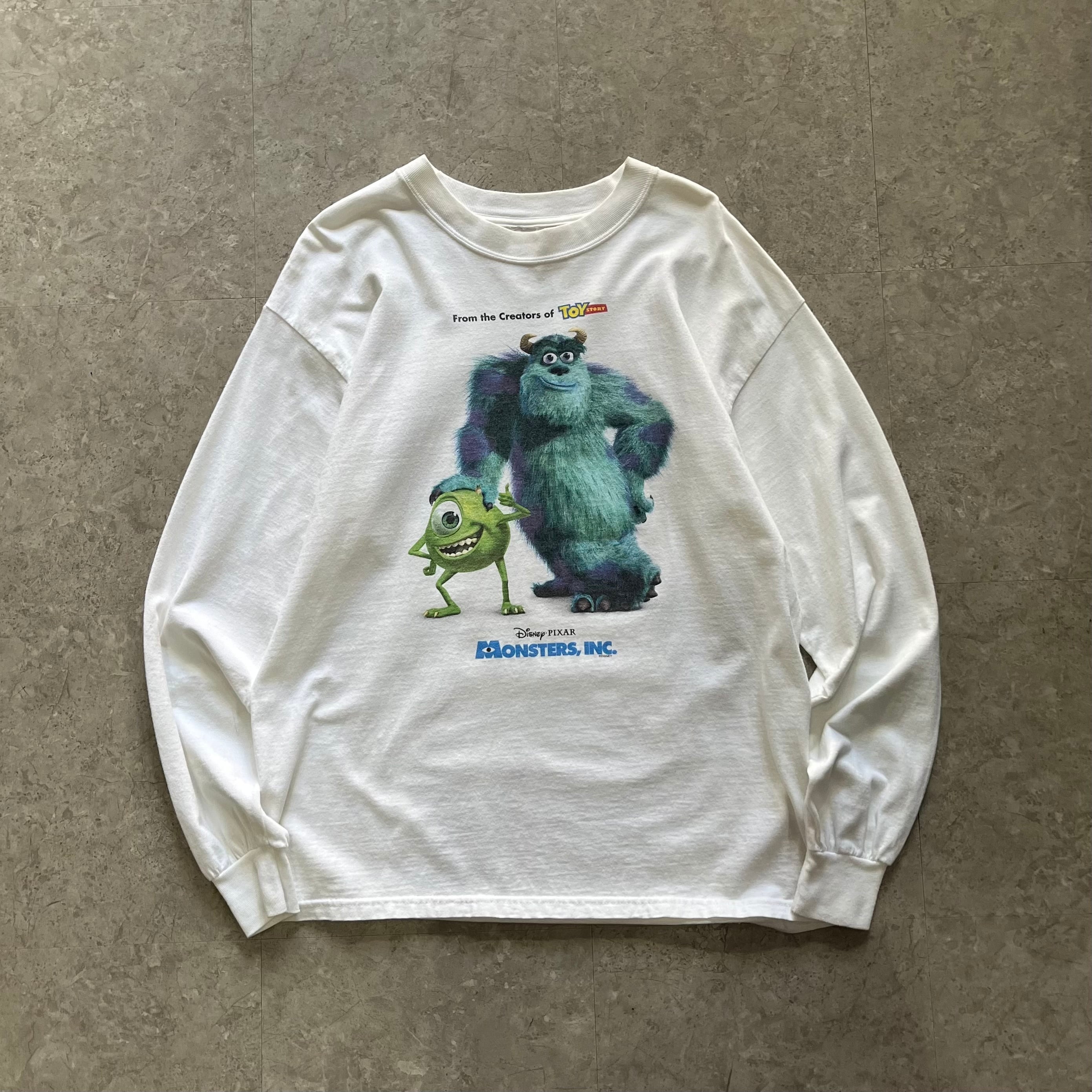00S MONSTERS INC Movie プロモ Tシャツ XL 00s MONSTERS,INC L/S T-shirt【仙台店】 | What'z up