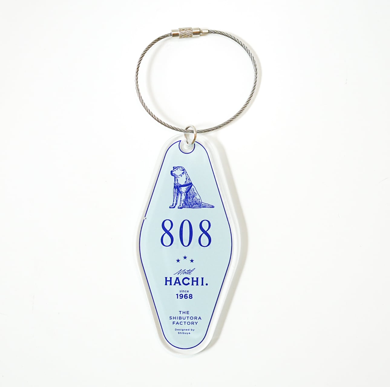 HACHI. MOTEL KEY HOLDER 808 | HACHI.THE SHIBUTORA FACTORY