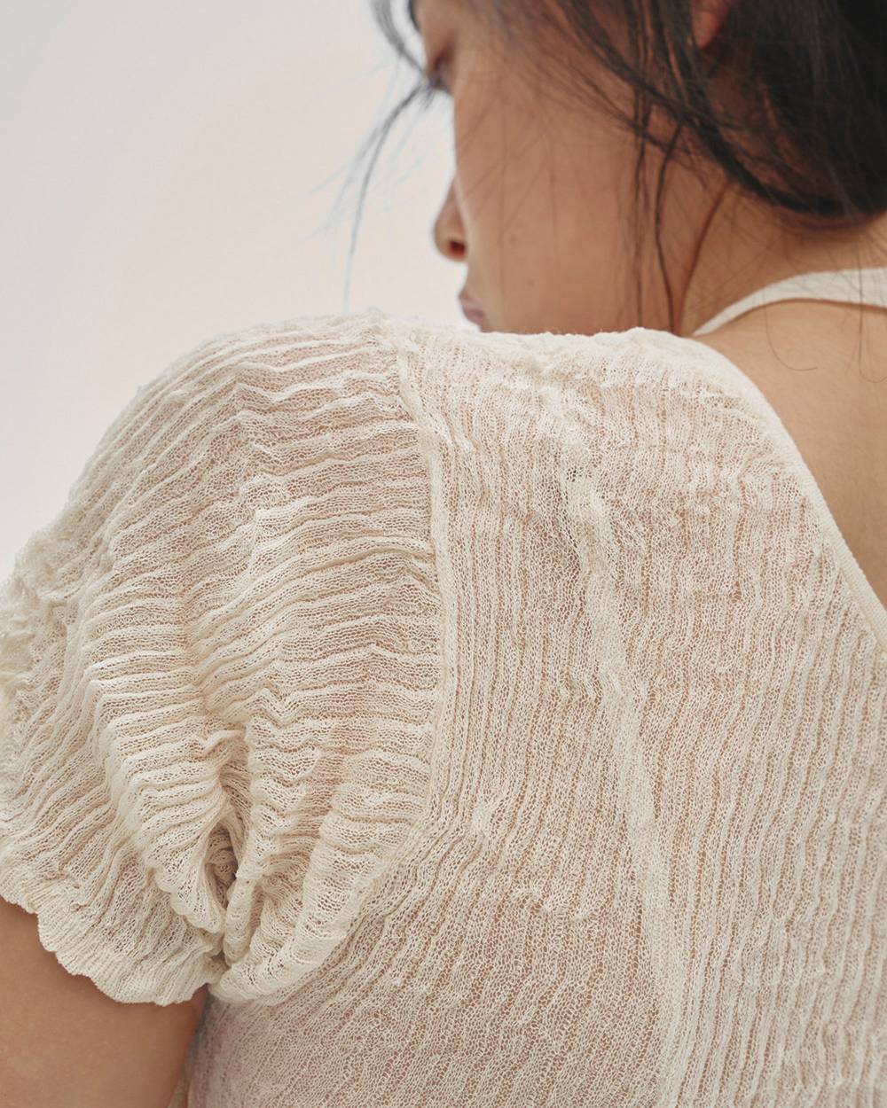 TODAYFUL／2way Sheer Knittops | polne