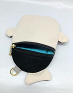 シャチ　パスケース｜とりさん工房ーかわいいハンドメイドポーチ