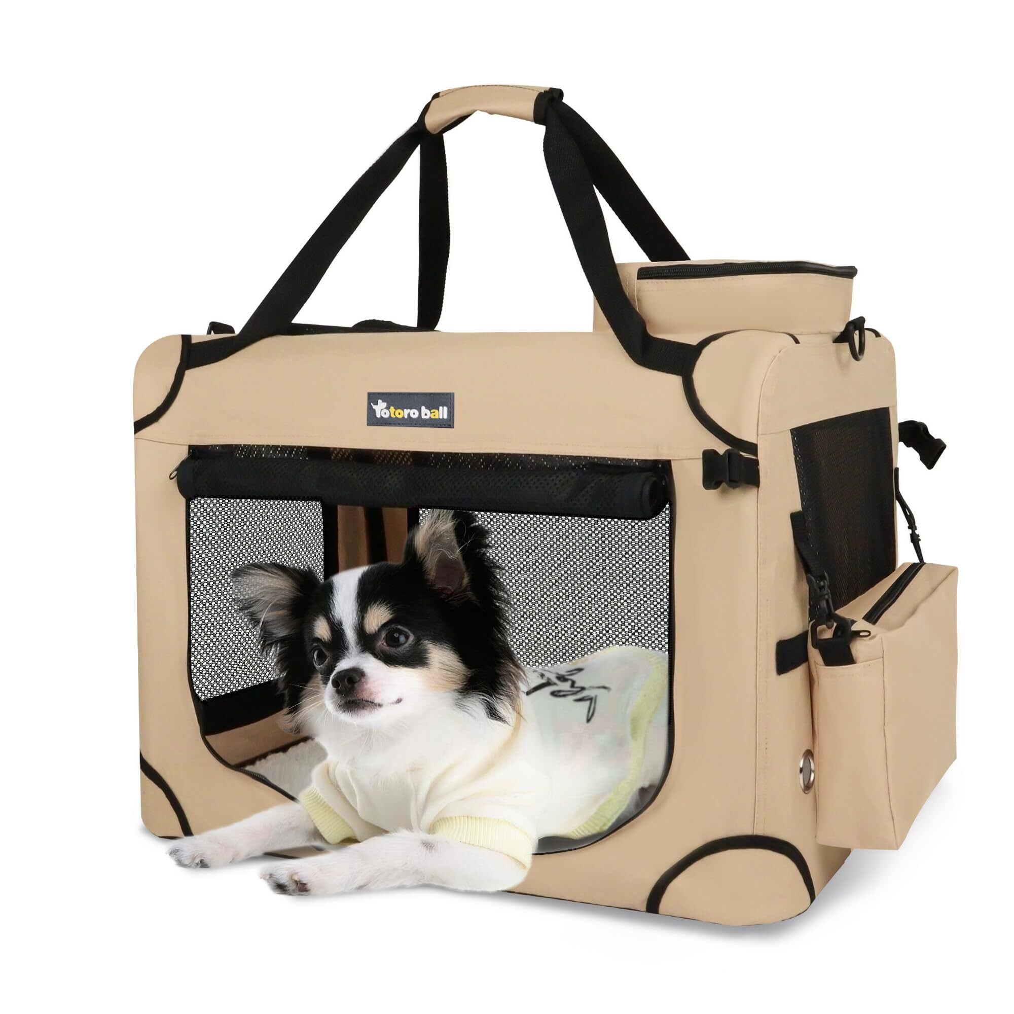 人気商品】Totoro ball 犬用キャリーバッグ ソフトクレート小型犬