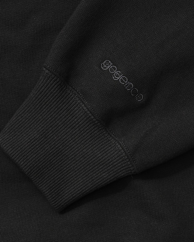 Half Zip Pullover Hoodie / CHARCOAL［goyemon general gadget］