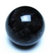 黒水晶 モリオン 丸玉 36mm スフィア 置物 原石 141-7422