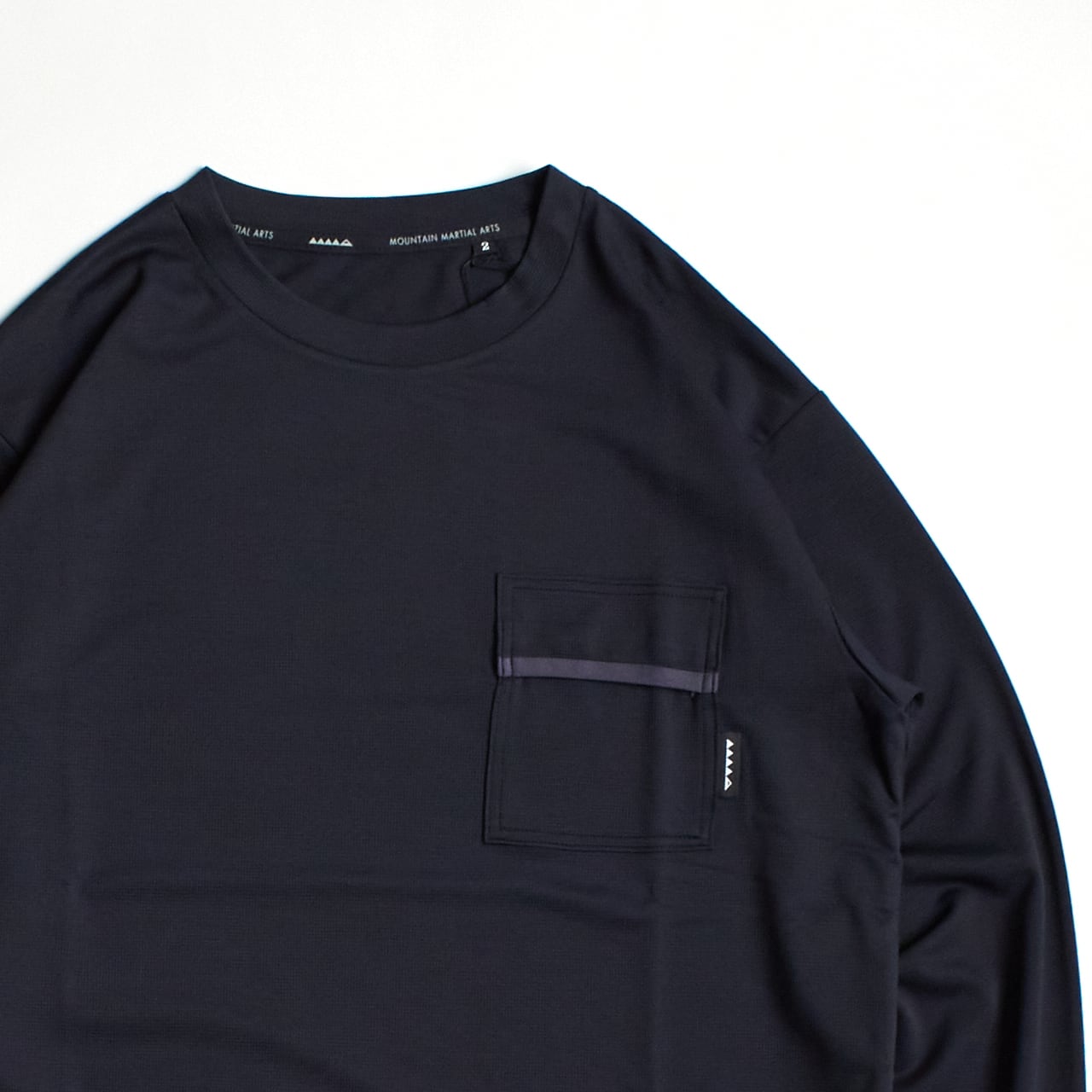 MMA Basic Pocket Long Tee ネイビー サイズ3 MMA Basic Pocket Long Tee Navy – CONNECTED