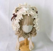 森ガールフェアリーグランジ コケット 編みヘアバンド