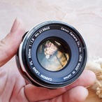 【希少和製ビオター】 Canon FL 50mm F1.8 初期型　渦巻ボケ　