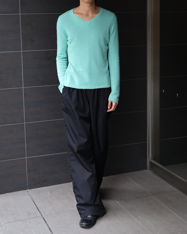 Wide Straight Nylon Pants