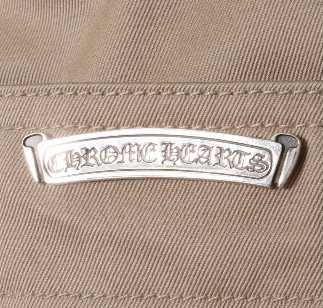 CHROME HEARTS セメタリークロスパッチクッション ピンクベージュ