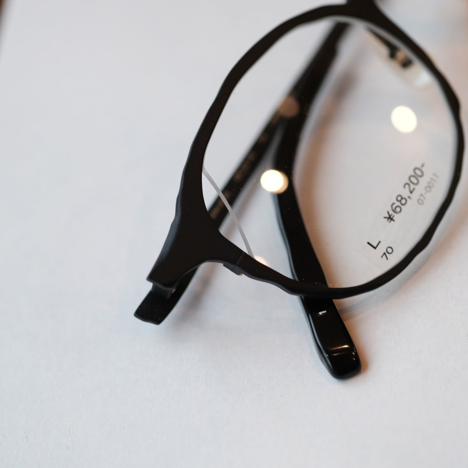 MASAHIROMARUYAMA】MM-0065 Black (LARGE) | SEESAW SPECTACLES