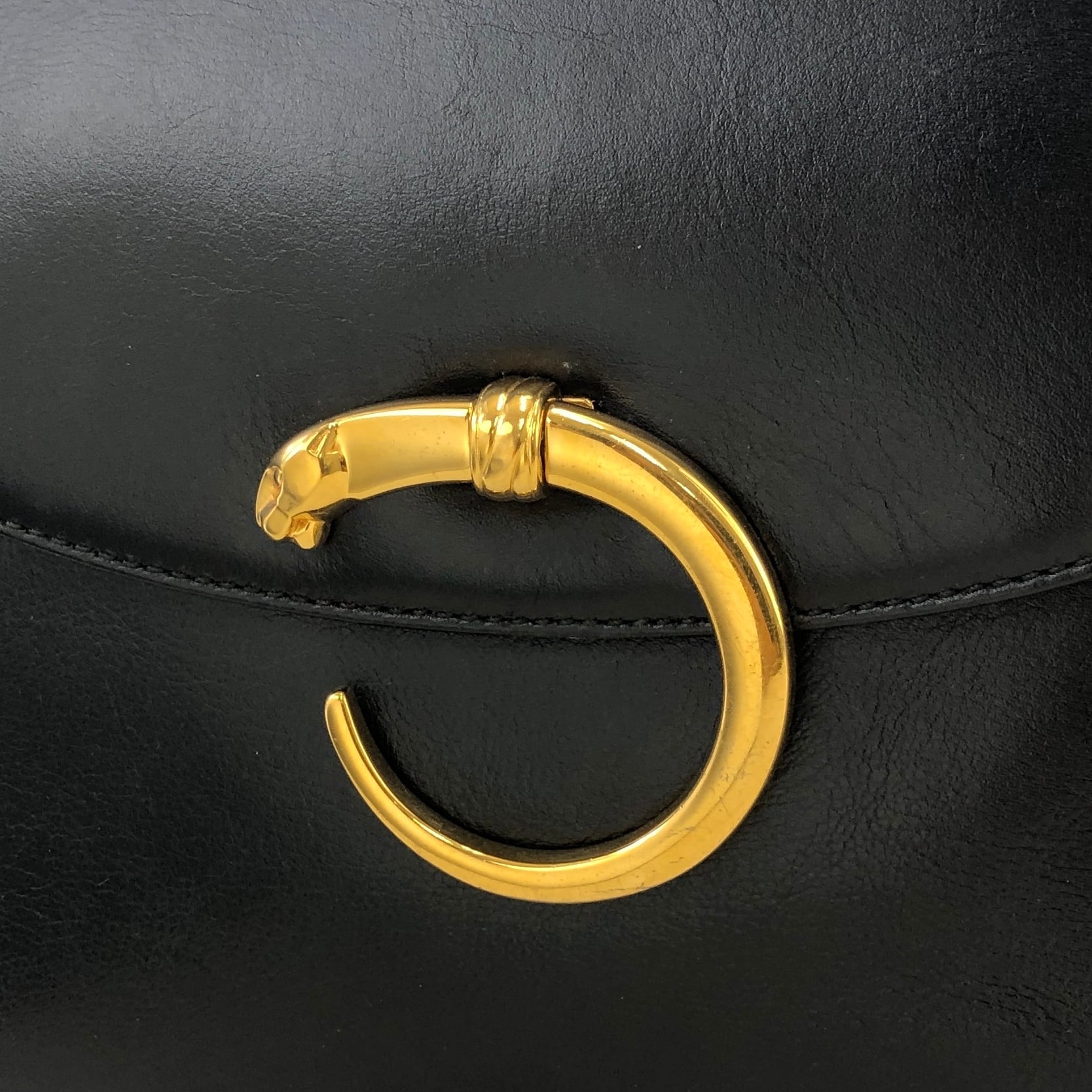 Cartier カルティエ パンテール クラッチバッグ ブラック×レッド Cartier カルティエ パンテール クラッチバッグ ブラック×レッド