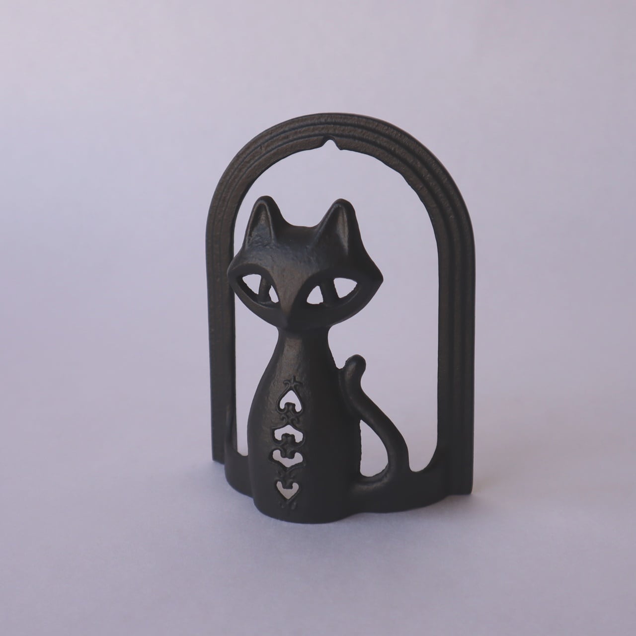 南部鉄器 猫のレタースタンド | 森の店っこや~花巻特産品オンライン