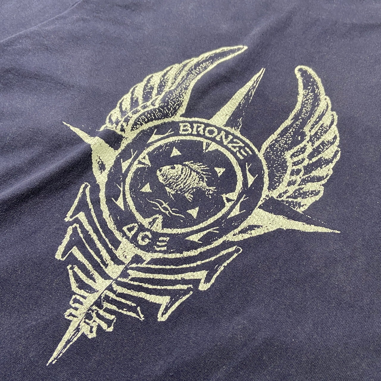 90年代 USA製 BRONZE AGE ブロンズ エイジ ロングTシャツ ロンT 