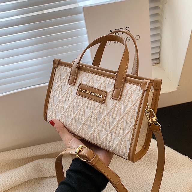 レディースサマースタイル 夏物 スクウェア メッセンジャーバッグ 手作りハンドバック40632360077