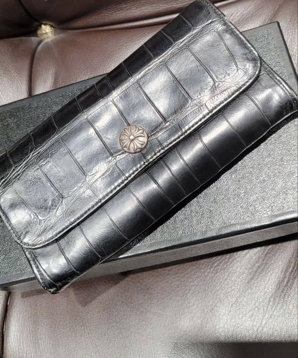CHROME HEARTS クロムハーツ 財布 ジュディ JUDY アリゲーター クロコ ウォレット
