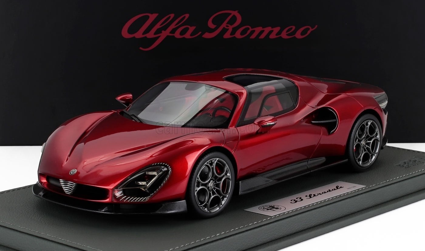 ミニカー 1/18 アルファロメオ 33 ストラダーレ BBR-MODELS 1/18 ALFA