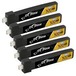 TATTU 300mAh BT2.0 75C HV LiPo battery 5個セット