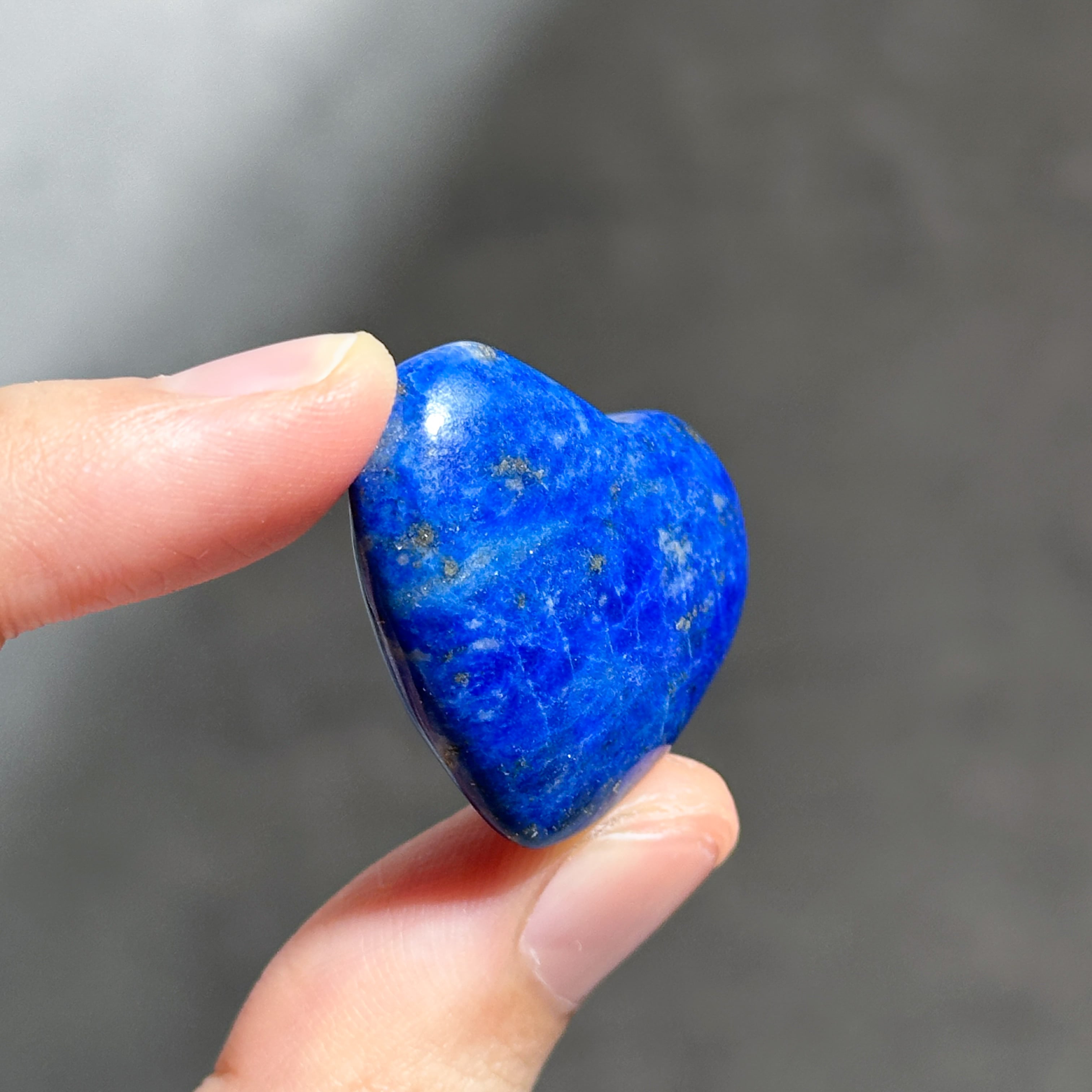 ラピスラズリ ハート型54♡ Lapis Lazuli ♡天然石・鉱物