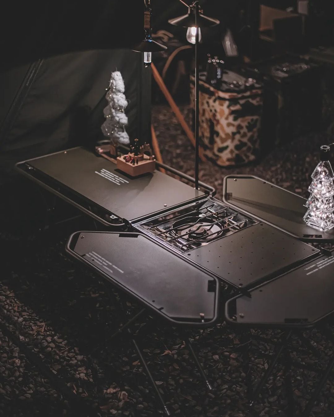 LANDS / Fire Place Table （2脚）/ BLACK EDITION | comma_nine_japan