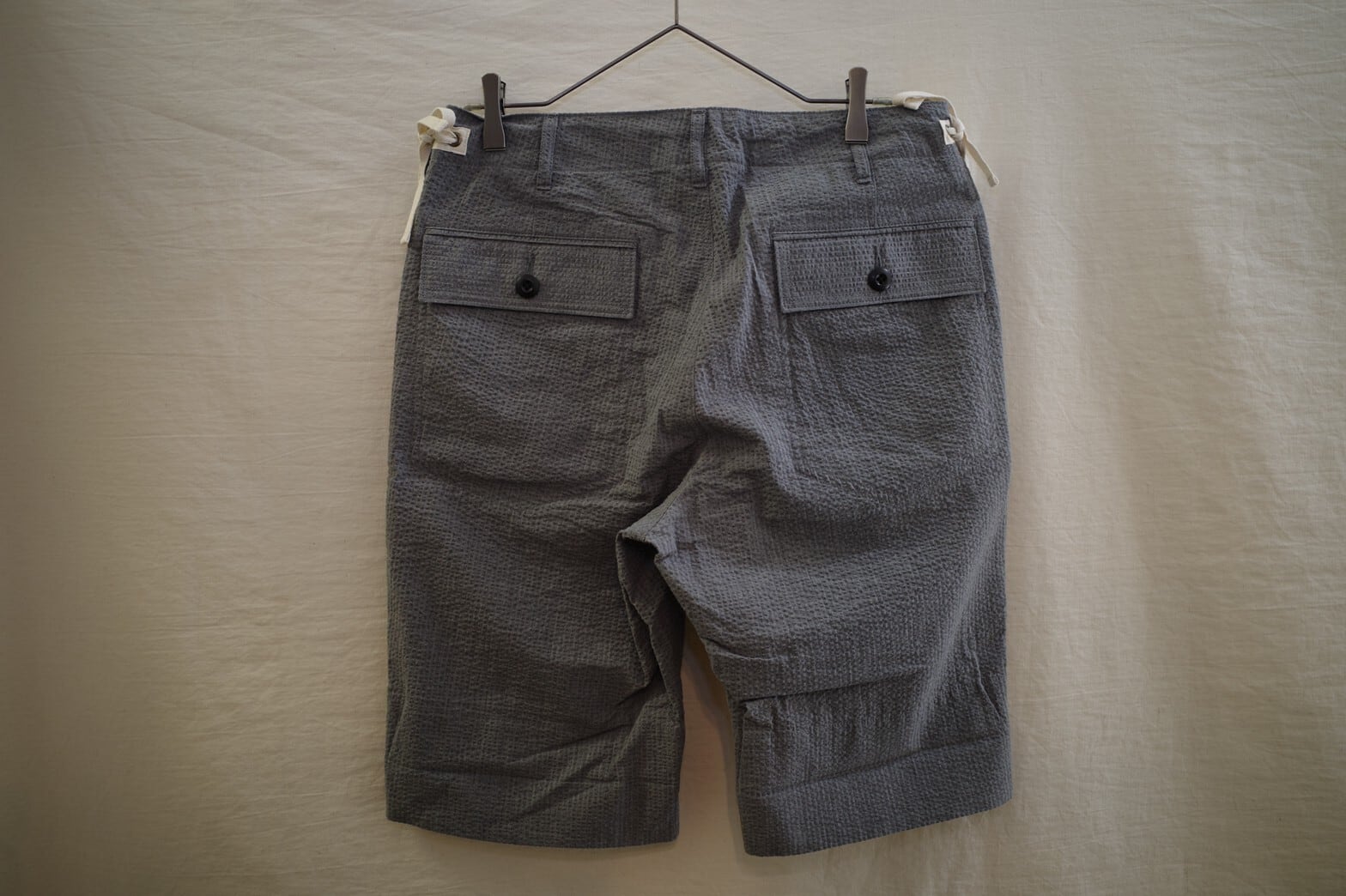 KENNETH FIELD(ケネスフィールド) / TURN UP SHORTS -GRAY- | Signs