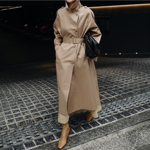 Single trench coat　401474