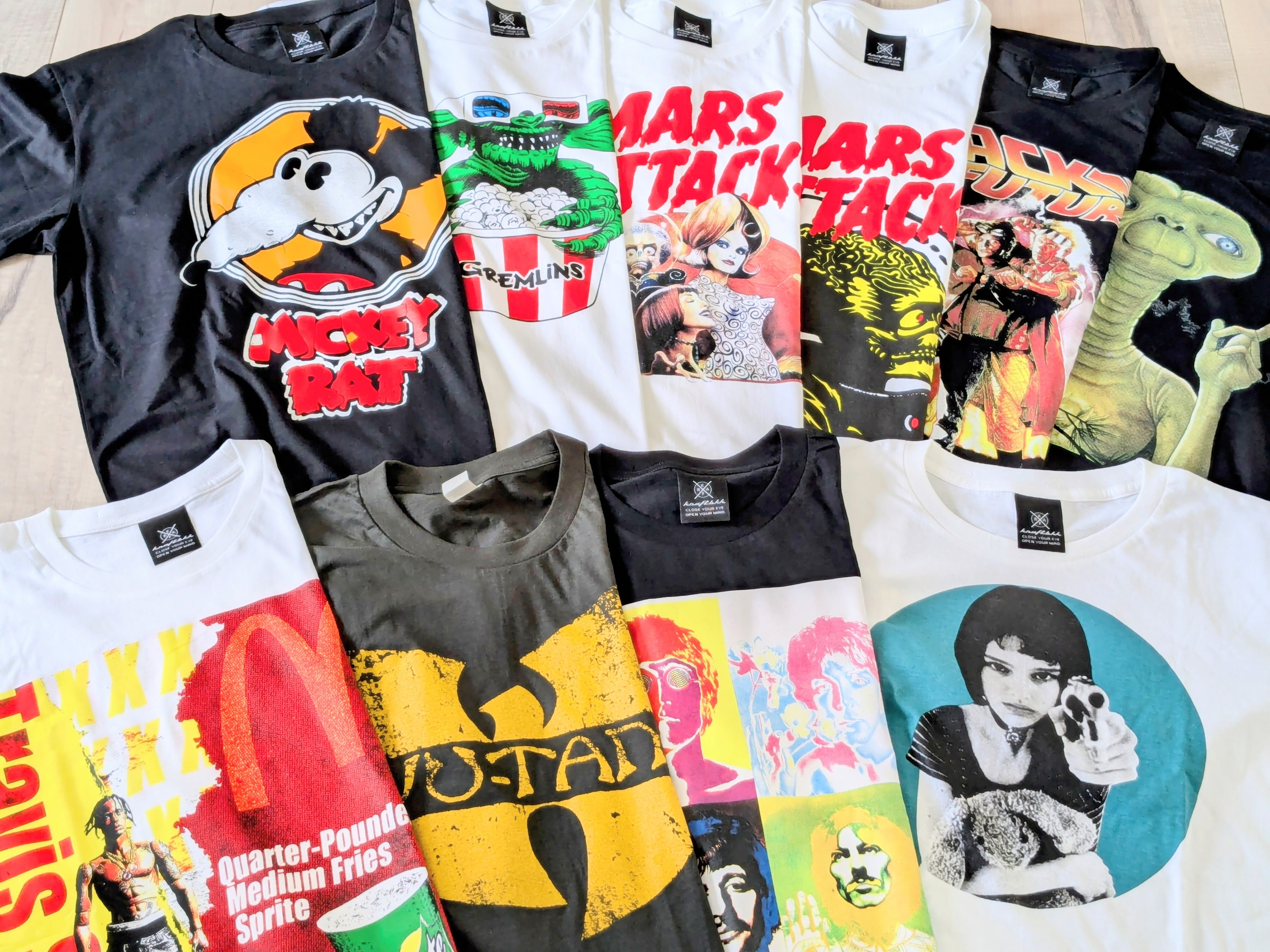 再入荷!【 WU-TANG CLAN(ウータンクラン)】Tシャツ / ビンテージ加工 〚アメリカン雑貨 アメトイ〛