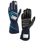 IB0-0776-A01#244 FIRST Gloves my2024 Navy blue/cyan