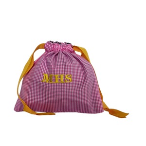 播州織　mini 巾着