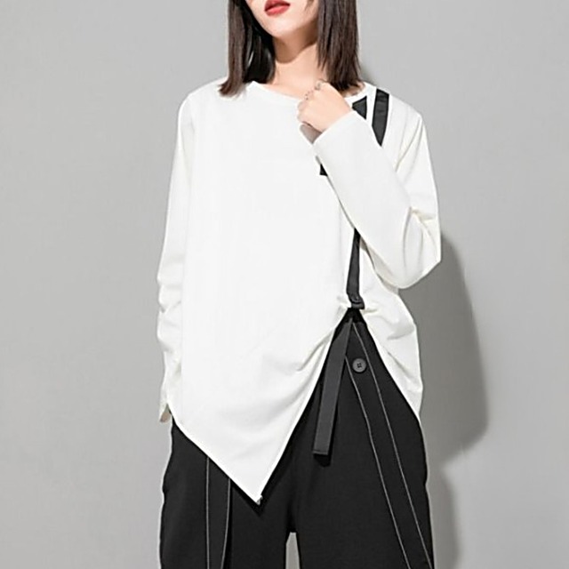 Elenute casual design pullover【2color】 C0101