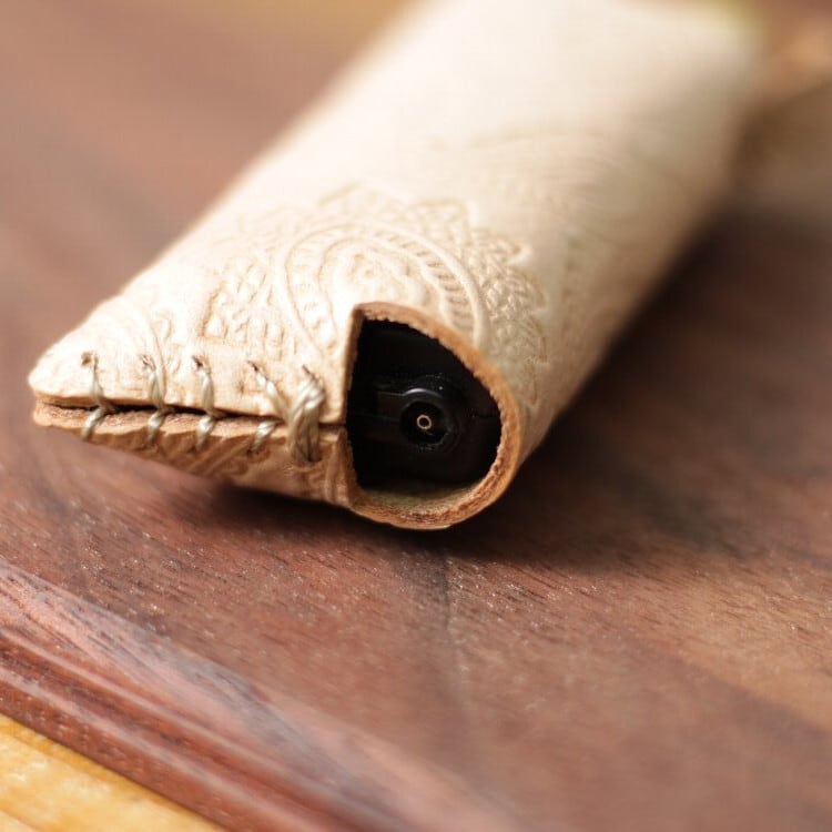 SOTOスライドガストーチ/ガスマッチペイズリー柄レザーカバー | What