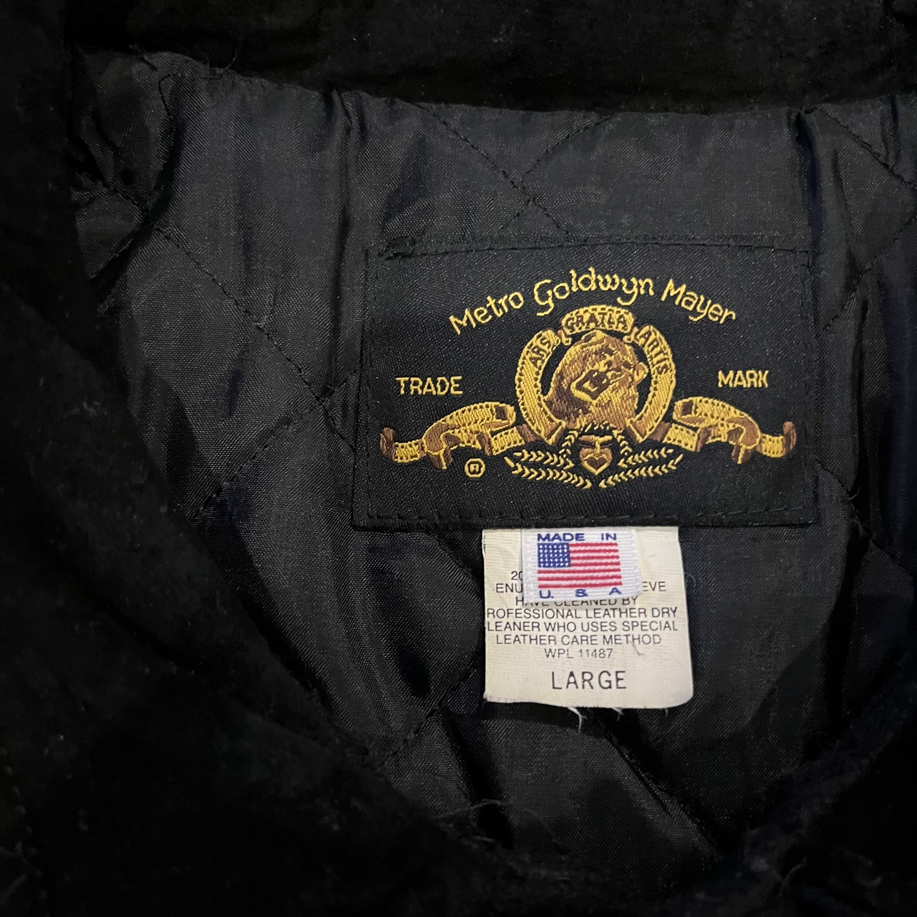 90s Metro Goldwyn Mayer stadium jacket | What