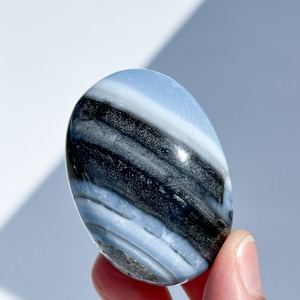 ブルーオパール パーム54◇ Blue Opal ◇ 天然石・鉱物・パワーストーン