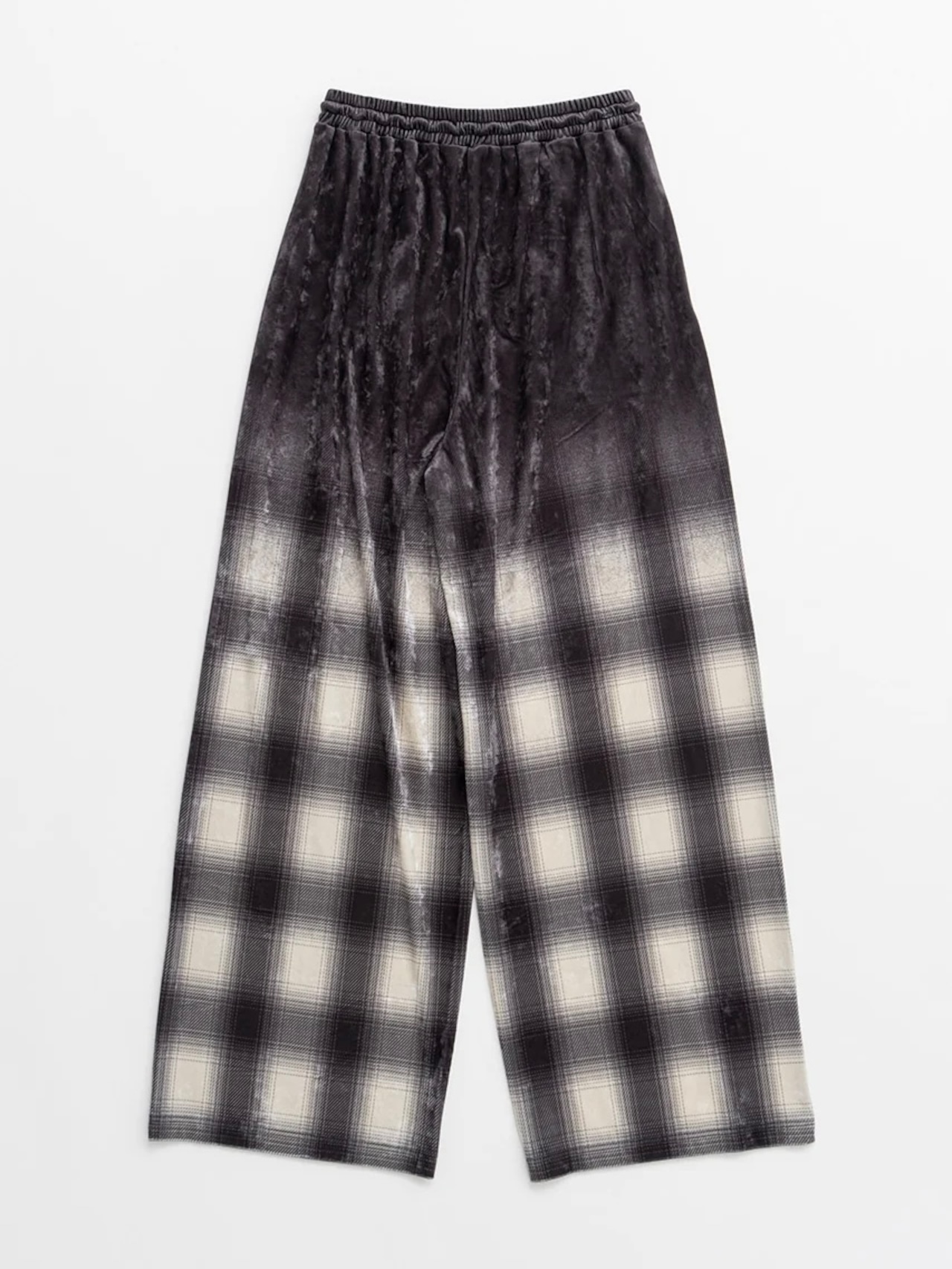 【26AW | WOMEN】PRANK PROJECT プランクプロジェクト / パンツ / Faded Check Velour Pants 31262465911 - 5