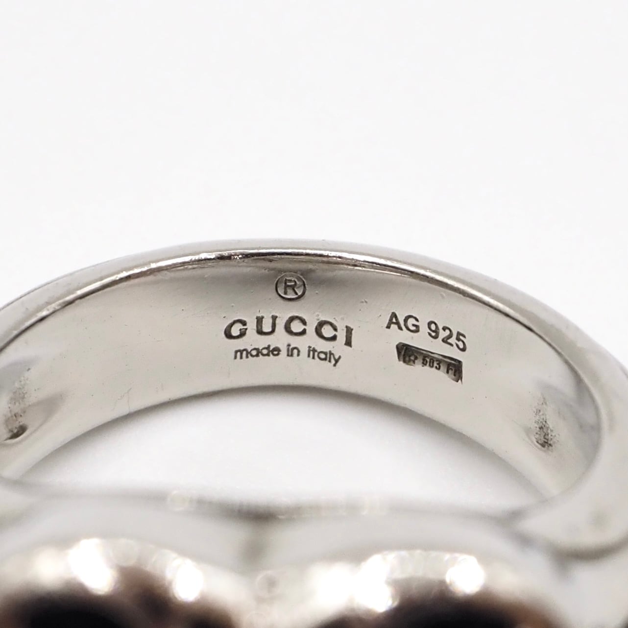 GUCCI 約12号 クレスト ハートリング シルバー925 グッチ | 2122TOKYO