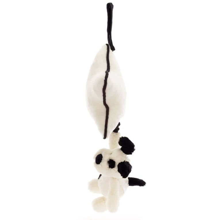 Jellycat ジェリーキャット | Bashful Black & Cream Puppy Musical