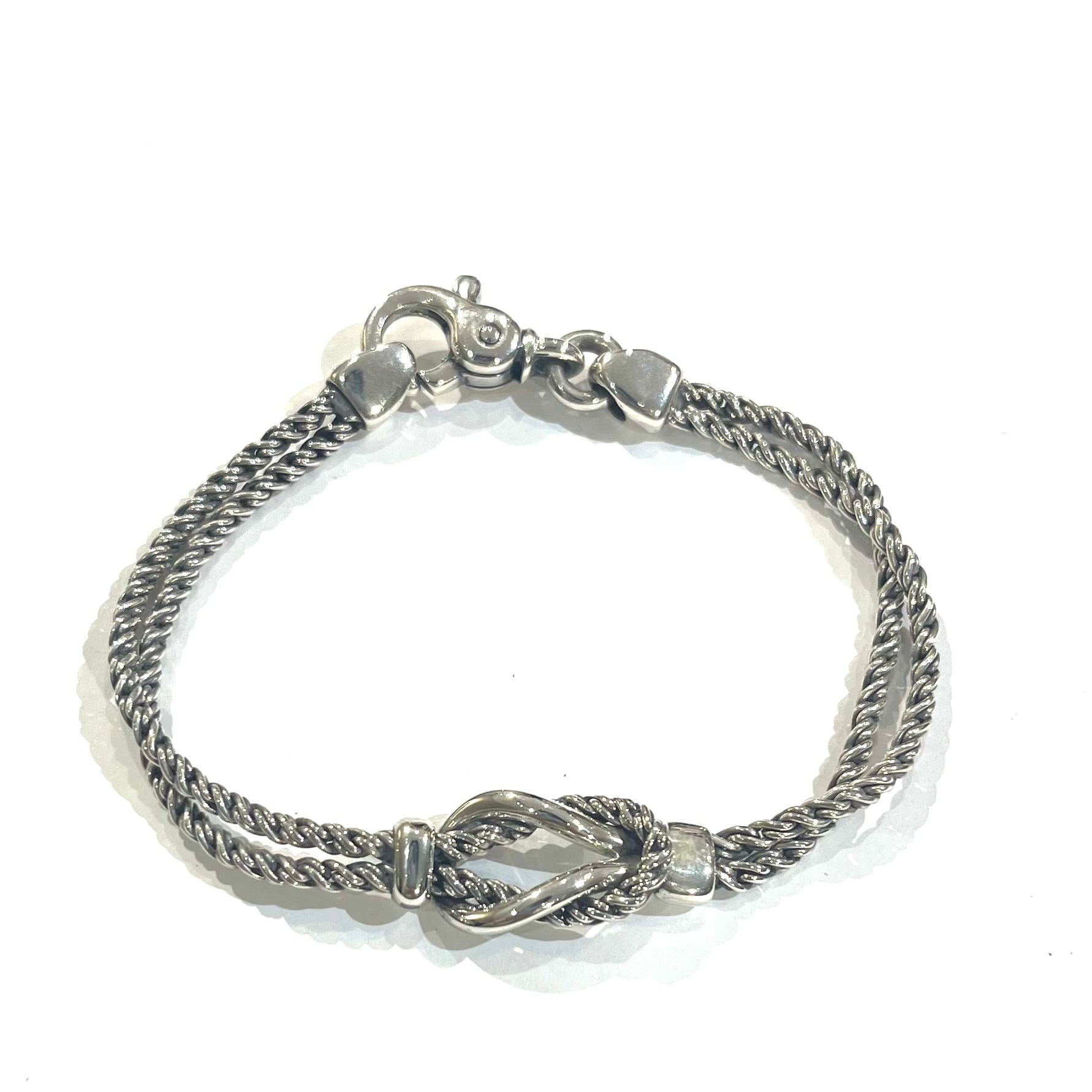 希少【TIFFANY&CO.】 2200 ティファニー アンドコーダブルロープ
