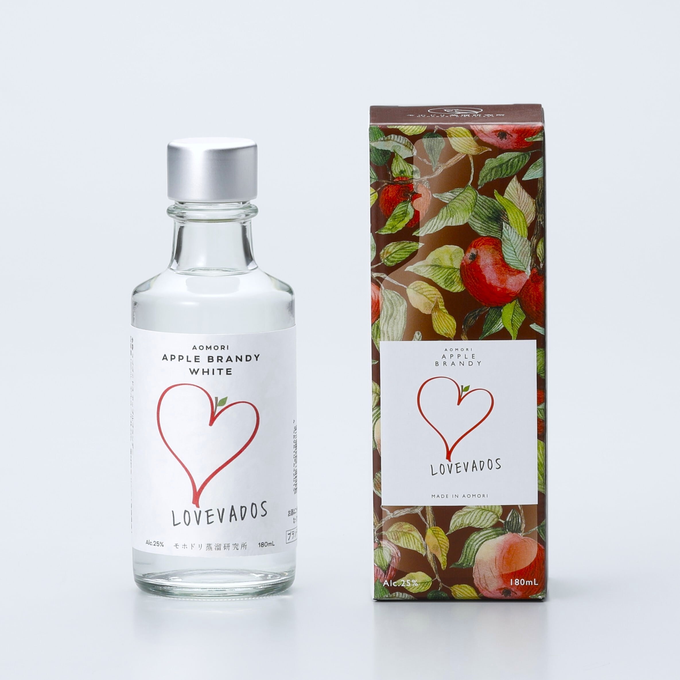 LOVEVADOS アップルブランデー180mL 25度 | モホドリ蒸溜研究所