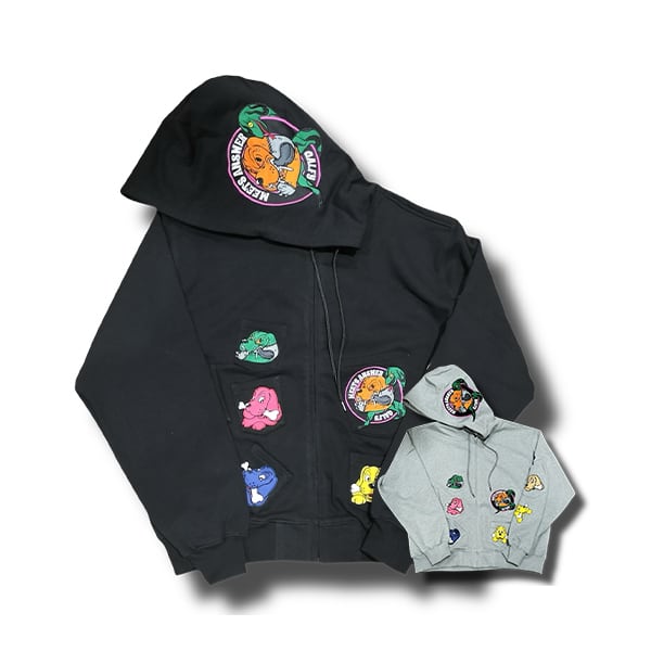 GALFYxMeetsAnswer メニーポケットZIPパーカー 124078・154390