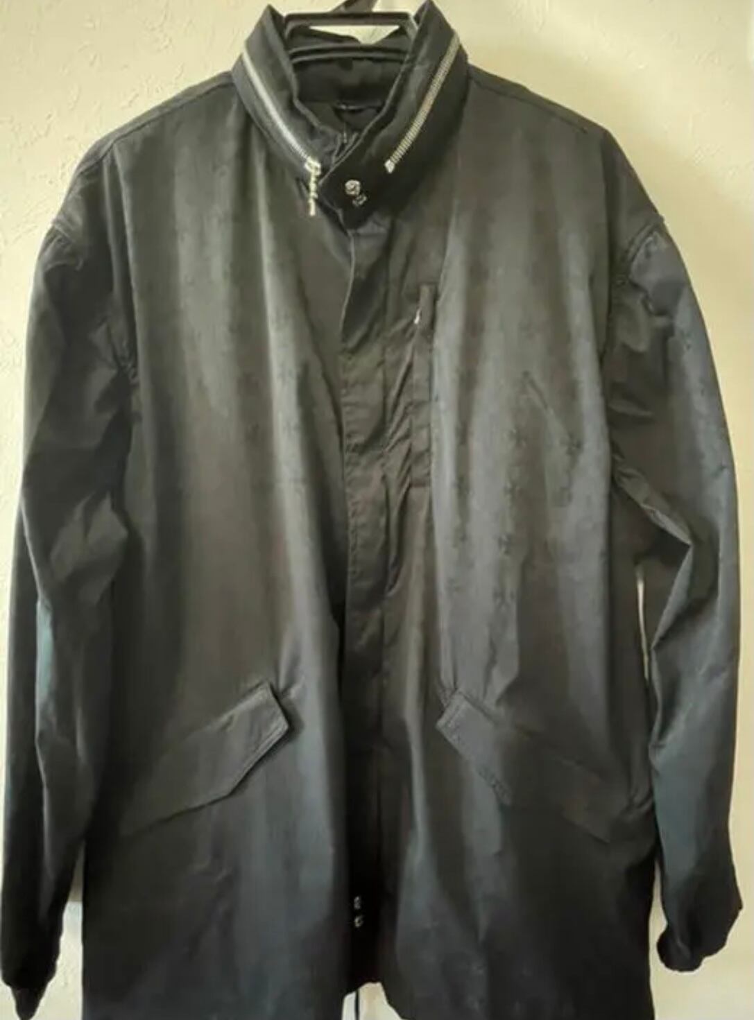 N*9様 美品※CHROME HEARTS クロムハーツ ナイロンジャケットブル CHROME HEARTS クロムハーツ ナイロンジャケット | chromehearts